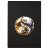 Black 4 Luxe Clipboard, Harmony Yin Yang Klembord (Achterkant)
