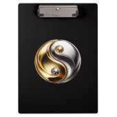 Black 4 Luxe Clipboard, Harmony Yin Yang Klembord (Voorkant)