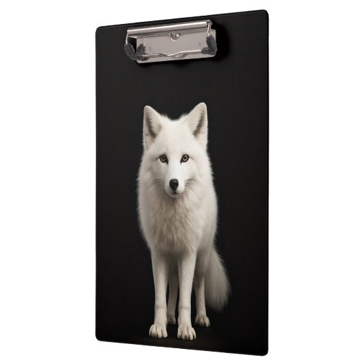 Black 4 Luxe Clipboard, Ivory Arctic Fox Klembord (Links)