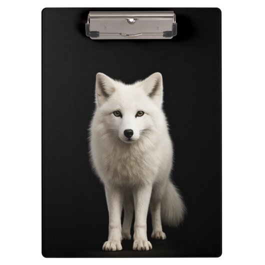 Black 4 Luxe Clipboard, Ivory Arctic Fox Klembord (Voorkant)