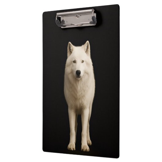 Black 4 Luxe Clipboard, Ivory Arctic Wolf Klembord (Links)