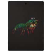 Black 4 Luxe Clipboard, Mantis Shrimp Klembord (Achterkant)