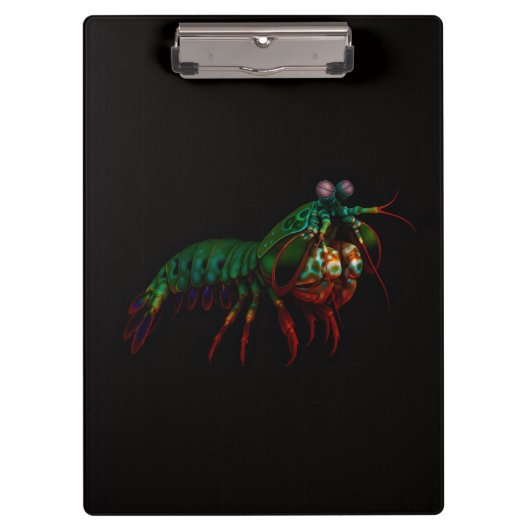 Black 4 Luxe Clipboard, Mantis Shrimp Klembord (Voorkant)