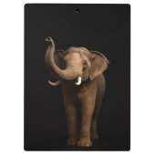 Black 4 Luxe Clipboard, Mighty Elephant Klembord (Achterkant)