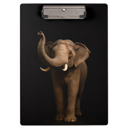 Black 4 Luxe Clipboard, Mighty Elephant Klembord