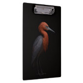 Black 4 Luxe Clipboard, Reddish Egret Klembord (Rechts)