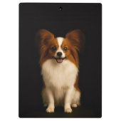 Black 4 Luxe Clipboard, Refined Toy Papillon Klembord (Achterkant)