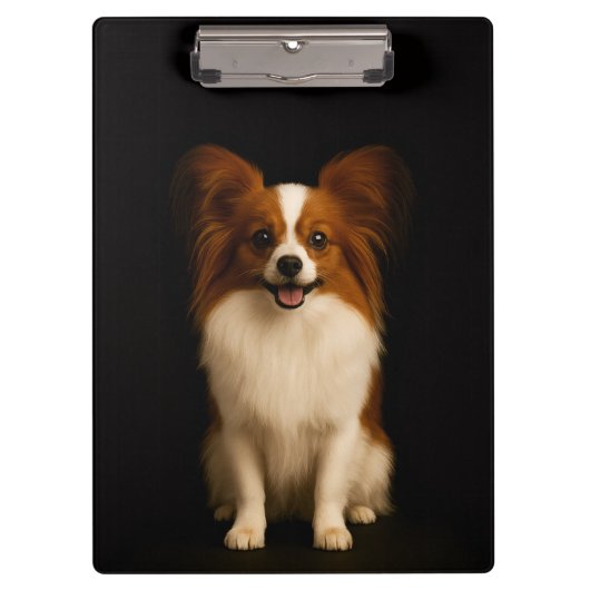 Black 4 Luxe Clipboard, Refined Toy Papillon Klembord (Voorkant)