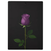Black 4 Luxe Clipboard, Royal Violet Rose Klembord (Achterkant)