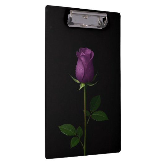 Black 4 Luxe Clipboard, Royal Violet Rose Klembord (Rechts)