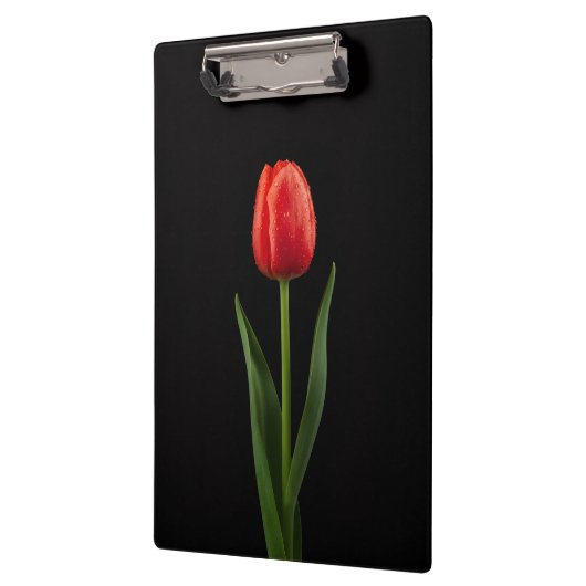 Black 4 Luxe Clipboard, Ruby Red Tulip Klembord (Links)