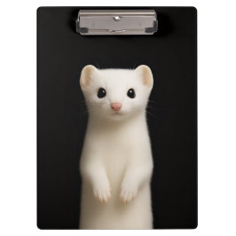 Black 4 Luxe Clipboard, Stylish Ermine Klembord