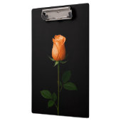 Black 4 Luxe Clipboard, Sunset Orange Rose Klembord (Links)