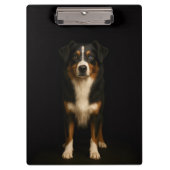 Black 4 Luxe Clipboard, Wise Australian Shepherd Klembord (Voorkant)