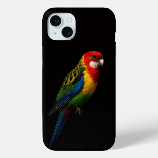 Black 4 Luxe, Eastern Rosella Parrot Case-Mate iPhone Case (Achterkant)