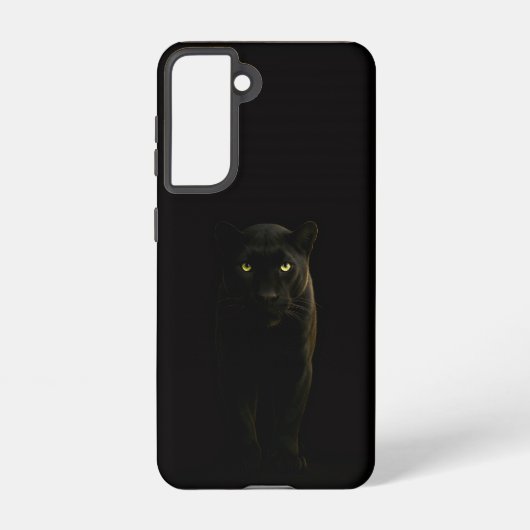 Black 4 Luxe  Galaxy S21 Case, Black Panther Samsung Galaxy Hoesje (Achterkant)