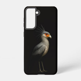 Black 4 Luxe  Galaxy S21 Case, Secretarybird Samsung Galaxy Hoesje