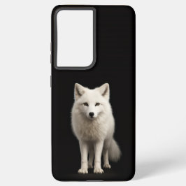 Black 4 Luxe Galaxy S21 Plus, Ivory Arctic Fox Samsung Galaxy Hoesje
