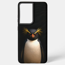 Black 4 Luxe Galaxy S21 Plus, Rockhopper Penguin Samsung Galaxy Hoesje