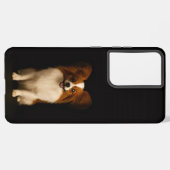 Black 4 Luxe Galaxy S21 Ultra, Refined Papillon Samsung Galaxy Hoesje (Linkerkant)