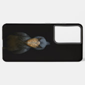 Black 4 Luxe Galaxy S21 Ultra, Shoebill Bird Samsung Galaxy Hoesje (Linkerkant)