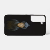 Black 4 Luxe Galaxy S22 Case, Shoebill Exotic Bird Samsung Galaxy Hoesje (Achterkant horizontaal)