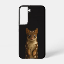 Black 4 Luxe Galaxy S22 Case, Sweet Quoll Samsung Galaxy Hoesje