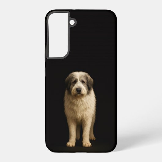 Black 4 Luxe Galaxy S22 Plus, Mioritic Shepherd Samsung Galaxy Hoesje (Achterkant)