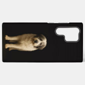 Black 4 Luxe Galaxy S22 Ultra, Mioritic Shepherd Samsung Galaxy Hoesje (Achterkant horizontaal)