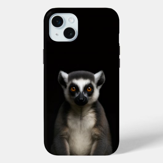 Black 4 Luxe, Gentle Lemur iPhone 15 Plus Case-Mate iPhone Case (Achterkant)