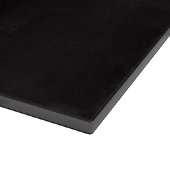 Black 4 Luxe Glass cutting board Elegant Gazella Snijplank (Hoek)