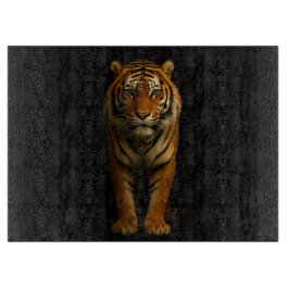 Black 4 Luxe Glass cutting board Noble Tiger Snijplank