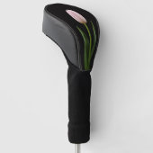 Black 4 Luxe Golf Driver Cover, Blush Pink Tulip Golfheadcover (Schuin)