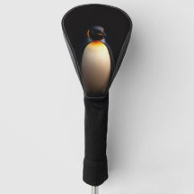 Black 4 Luxe Golf Driver Hoesje, Keizerspinguïn