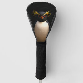 Black 4 Luxe Golf Driver Hoesje, Rockhopper Pengui Golfheadcover
