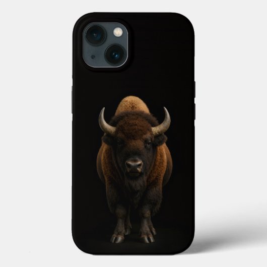 Black 4 Luxe iPhone 13, American Bison Case-Mate iPhone Case (Achterkant)