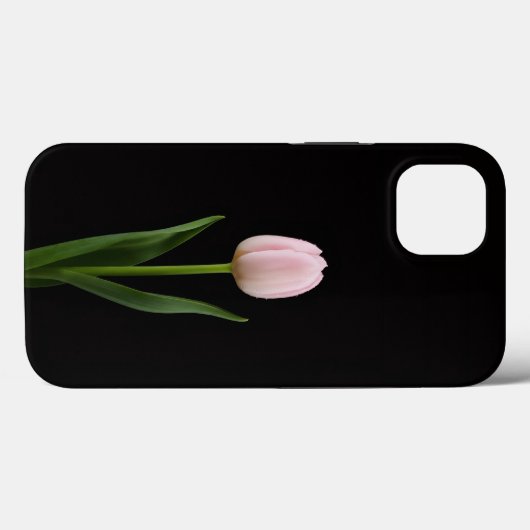 Black 4 Luxe iPhone 13, Blush Pink Tulip Case-Mate iPhone Case (Achterkant (horizontaal))