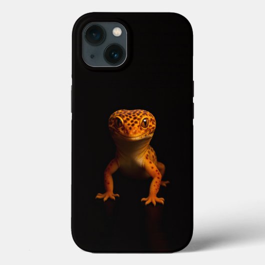 Black 4 Luxe iPhone 13 Case, Leopard Gecko Case-Mate iPhone Case (Achterkant)
