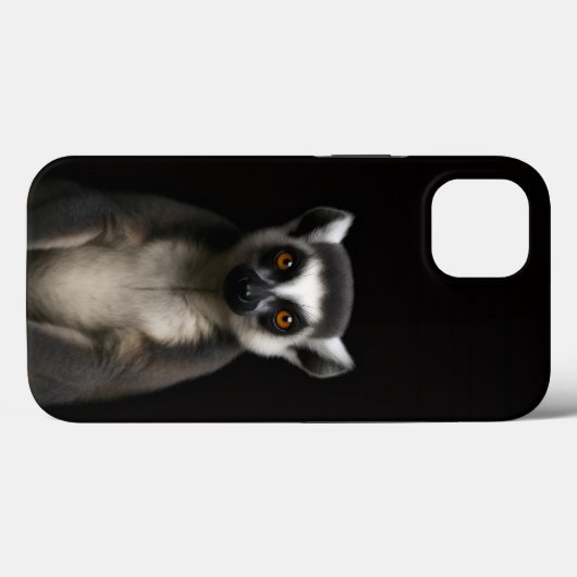 Black 4 Luxe iPhone 13, Gentle Lemur Case-Mate iPhone Case (Achterkant (horizontaal))