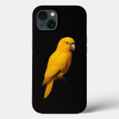 Black 4 Luxe iPhone 13, Golden Parakeet Case-Mate iPhone Case (Achterkant)