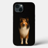Black 4 Luxe iPhone 13, Loyal Collie Case-Mate iPhone Case (Achterkant)