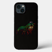 Black 4 Luxe iPhone 13, Mantis Shrimp Case-Mate iPhone Case (Achterkant)