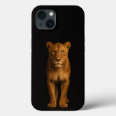 Black 4 Luxe iPhone 13, Noble Lioness Case-Mate iPhone Case (Achterkant)