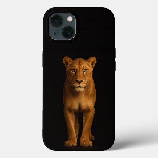 Black 4 Luxe iPhone 13, Noble Lioness Case-Mate iPhone Case (Achterkant)