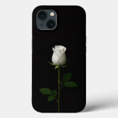 Black 4 Luxe iPhone 13, Pure White Rose Case-Mate iPhone Case (Achterkant)