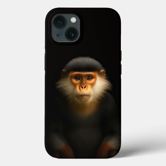 Black 4 Luxe iPhone 13, Red Douc Langur Case-Mate iPhone Case (Achterkant)