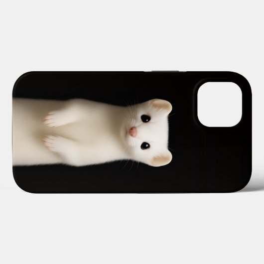 Black 4 Luxe iPhone 13, Stylish Ermine Case-Mate iPhone Case (Achterkant (horizontaal))