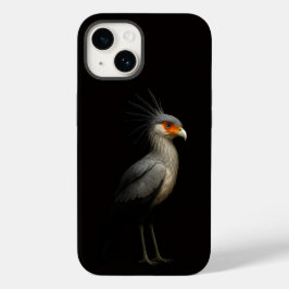 Black 4 Luxe iPhone 14 Case-Mate, Secretarybird Case-Mate iPhone 14 Hoesje