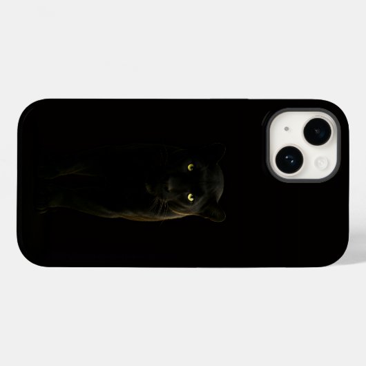 Black 4 Luxe iPhone 14 Mate, Black Panther Case-Mate iPhone Case (Achterkant (horizontaal))