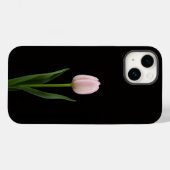 Black 4 Luxe iPhone 14 Mate, Blush Pink Tulip Case-Mate iPhone Case (Achterkant (horizontaal))